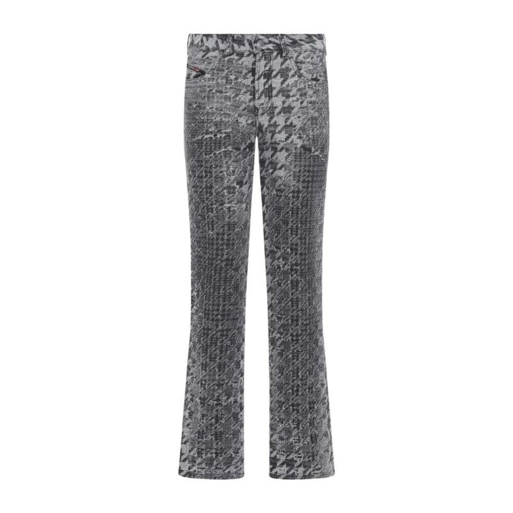 DIESEL Women's Relaxed Fit Utility Cargo Pants Women GREY